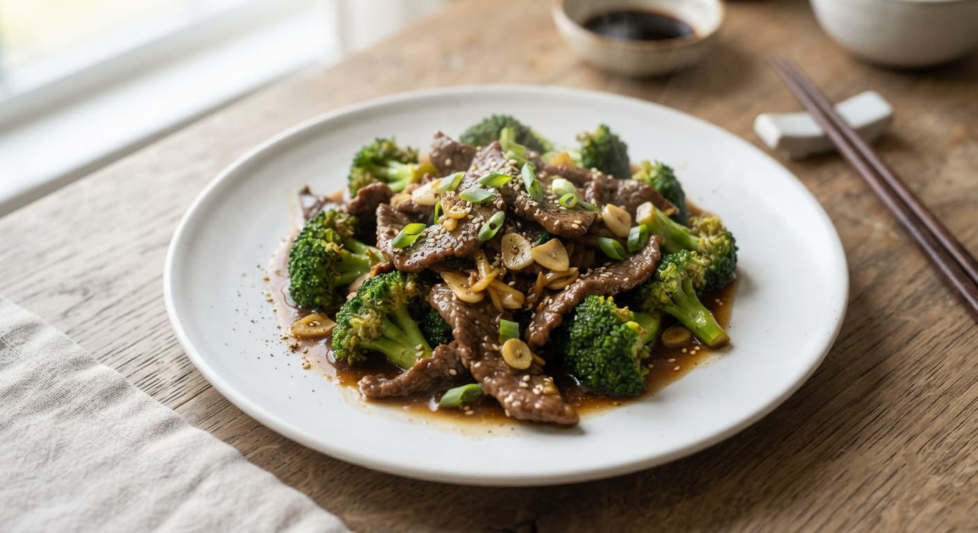 Beef and Broccoli Stir-Fry