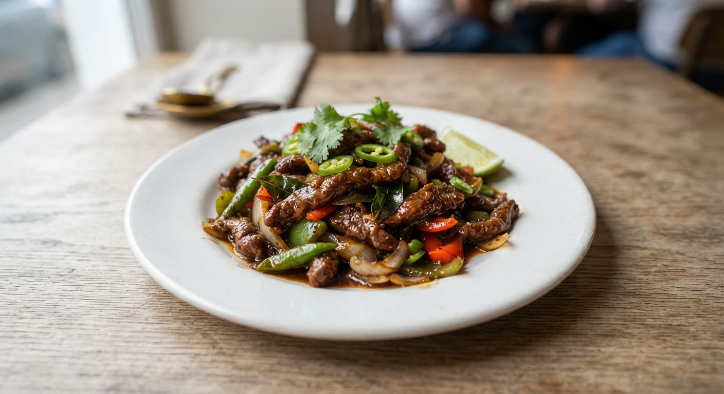 Chennai Street Style Chilli Beef